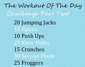 Workout Of The Day Part Two