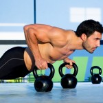 Kettlebell Excercise Workout With Stability Ball